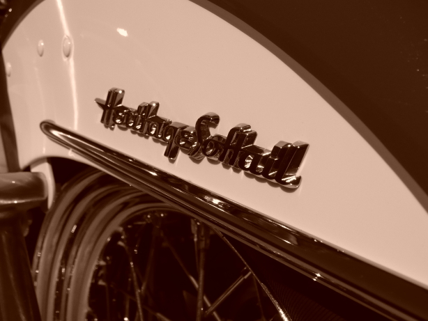 Sepia Softail Logo