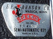 Speed-X Model 114-520 Data Plate